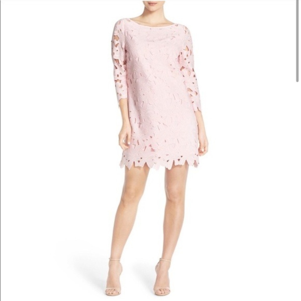 Felicity and Coco Belza Floral Lace Shift Dress